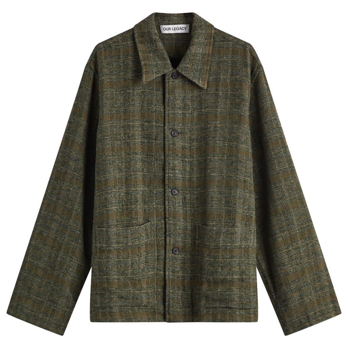 Jakna OUR LEGACY Check Haven Sparse Check Zelena | M4242HS, 0