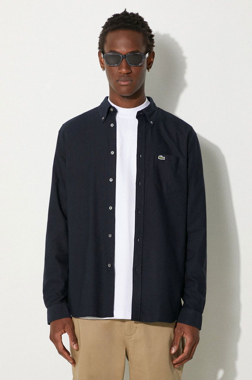 Srajce Lacoste Shirt Button-Down Modra | CH1911
