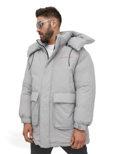 Parka CALVIN KLEIN Winter Jacket Siva | J30J321907.9BYY