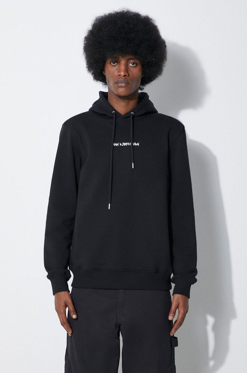 Pulover Han Kjøbenhavn Han Kjøbenhavn Graphic Hoodie Črna | M.133616