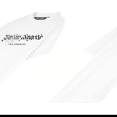 Majica Palm Angels Rhinestone Sprayed Classic Tee Bela | PMAA001F22JER0120110, 1