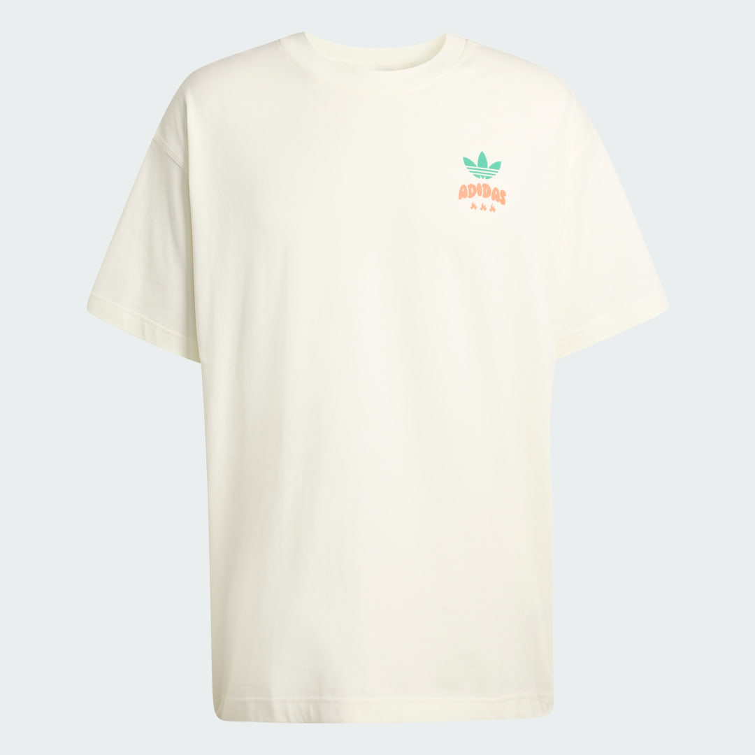 Majica adidas Performance CHILLI PT. 2 Graphic Tee Bela | KS6761, 0