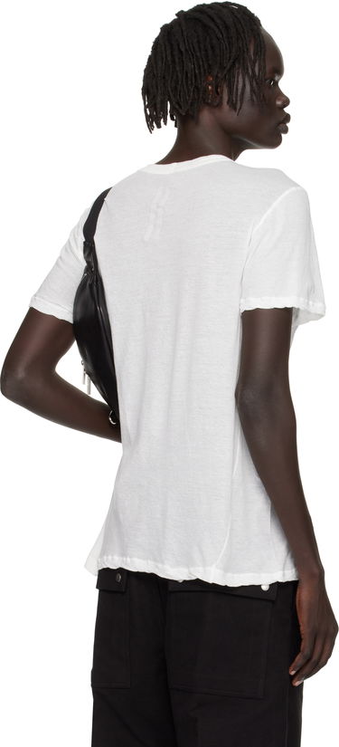 Majica Rick Owens Rick Owens Concordians Short Level T-Shirt Bela | RU02E1265 UC, 2