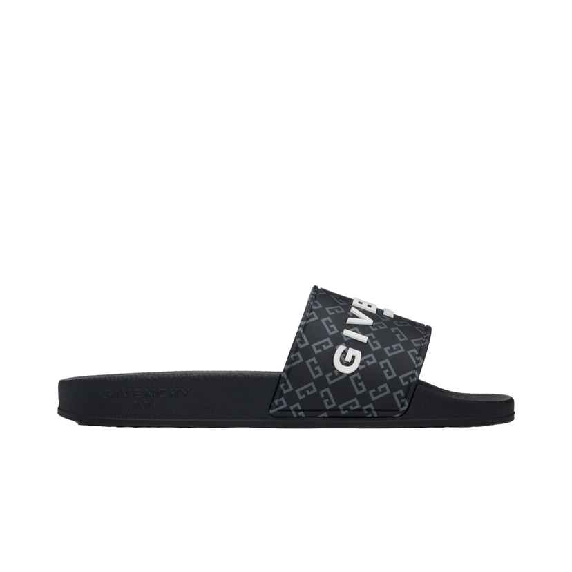 Superge in čevlji Givenchy Monogram Pool Slides Črna | BH301TH1UC001