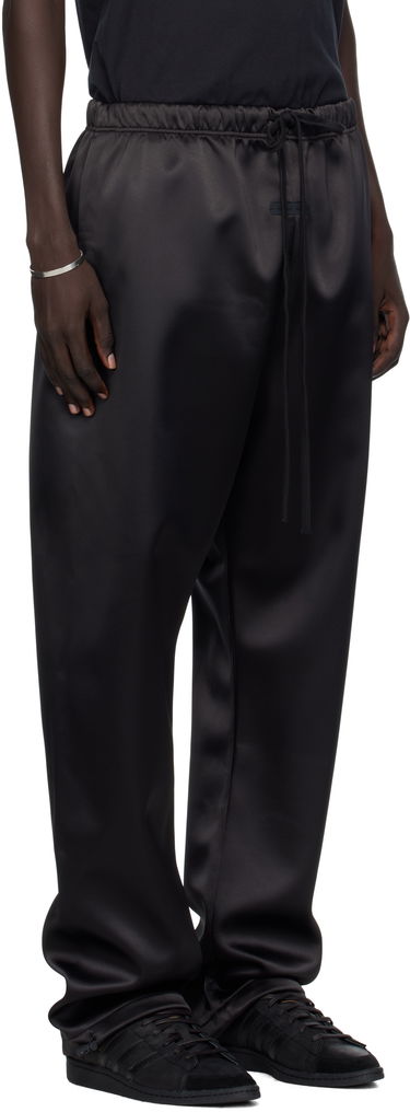 Trenirka Fear of God Fear of God ESSENTIALS Bonded Satin Relaxed Track Pants Črna | 130SP258210F, 1