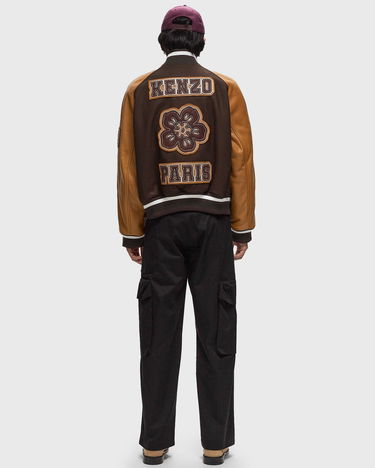 Jakna KENZO BOKE FLOWER VARSITY JACKET men College Rjava | FE68BL1459OH.90, 1