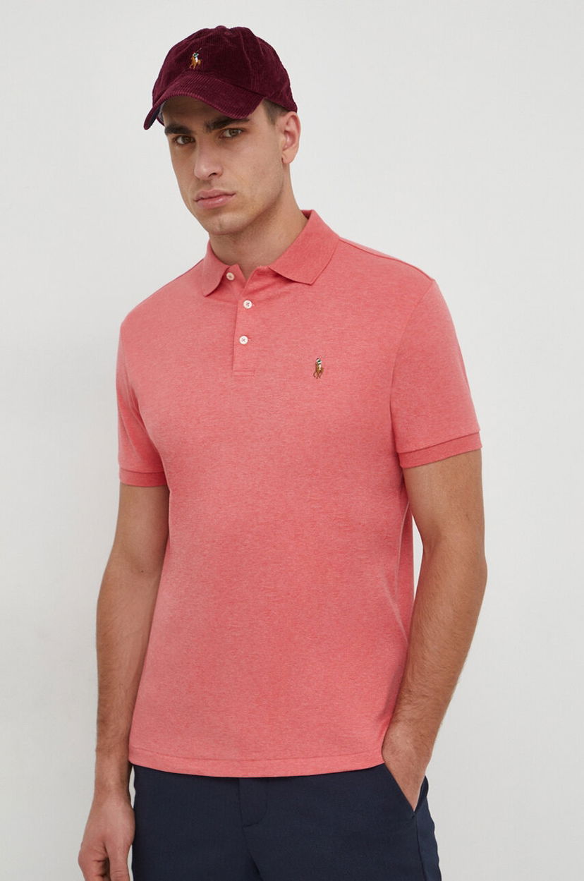 Polo majica Polo by Ralph Lauren Ralph Lauren Polo Shirt Roza | 710704319