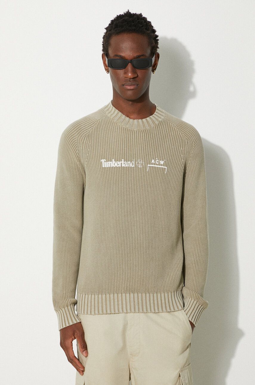 Pleteni pulover A-COLD-WALL* Sweater Zelena | A6PGKDH4, 0