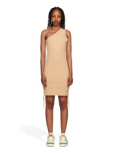 Obleke Jordan Ruched Mini Dress Bež | FJ1397-254