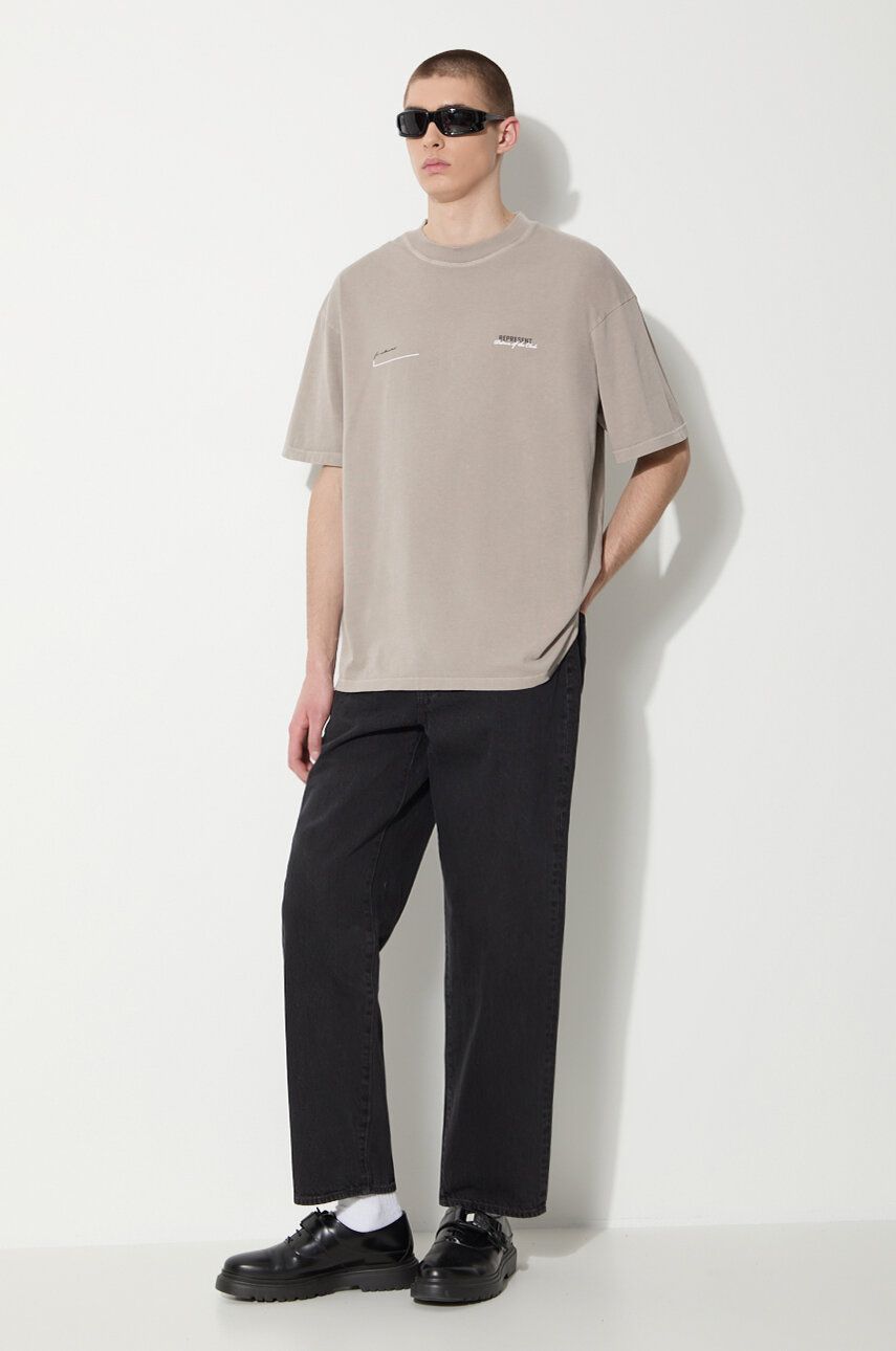 Kavbojke thisisneverthat thisisneverthat Regular Jeans Črna | TN240DPA5P01, 1