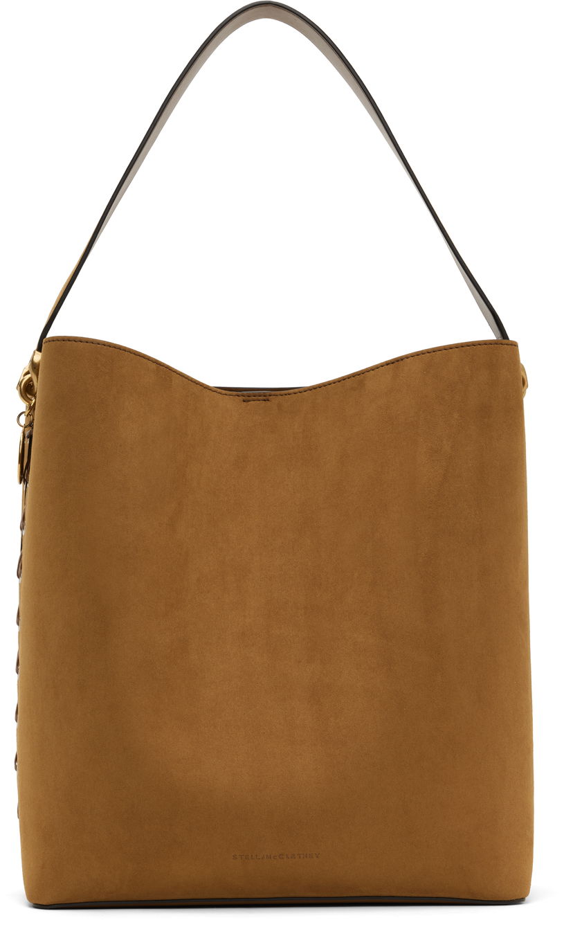 Tote bag Stella McCartney Stella McCartney Frayme Tote Bag Rjava | 7B0091WP0518