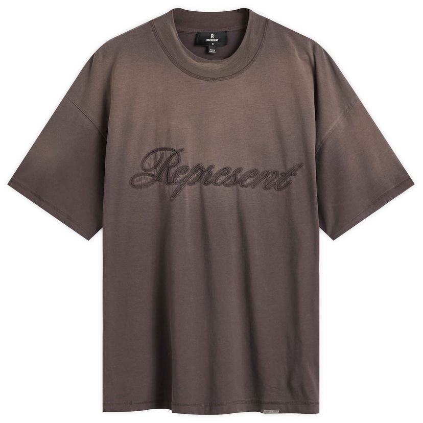 Majica Represent Clo Rep Reverse Applique T-Shirt Rjava | MLM100161-17