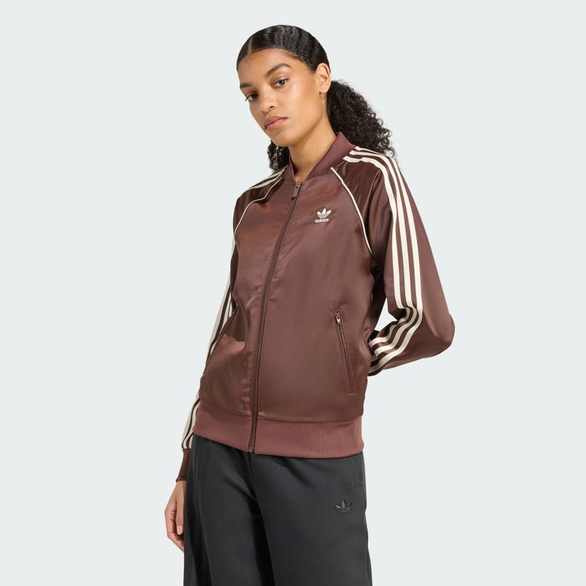 Jakna adidas Performance Adicolor SST Track Jacket Rjava | KH1568
