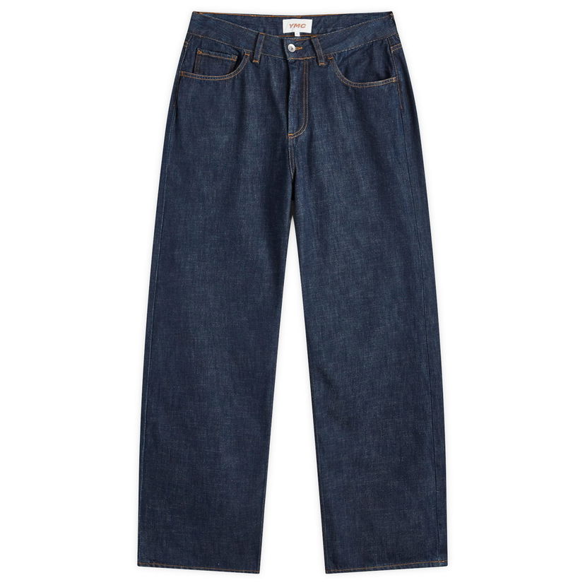 Kavbojke YMC Earth Silver Jean Modra | Q4AZH-INDIGO