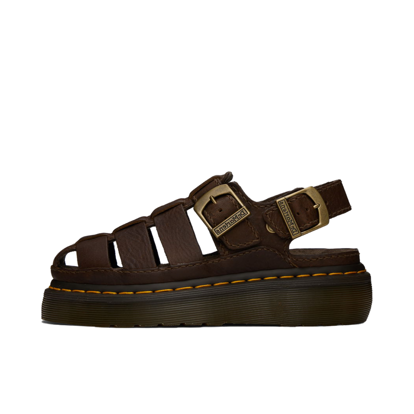 Superge in čevlji Dr. Martens Brown Wrenlie Sandals Rjava | 31524201