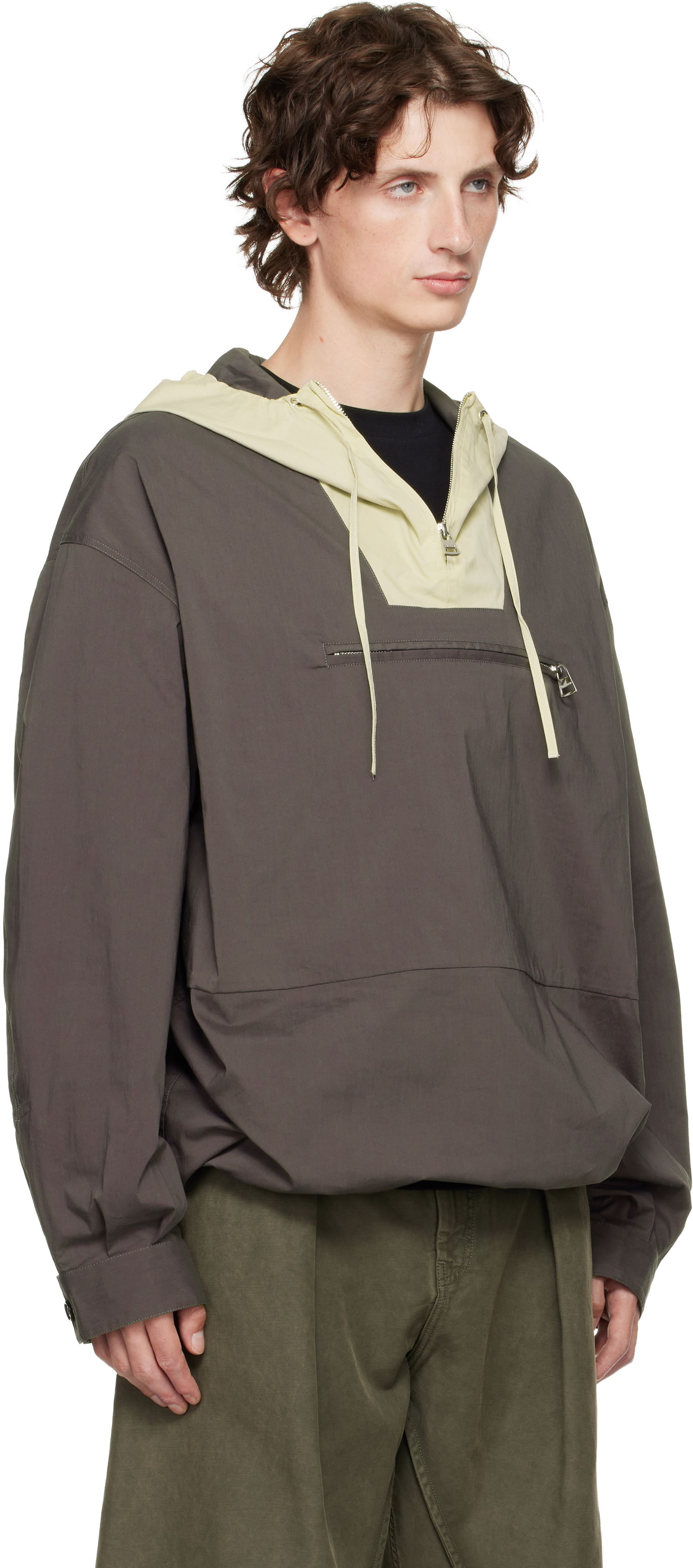 Vetrovka JW Anderson JW Anderson Contrast Hood Jacket Večbarvna | JK0392-PG1838, 1