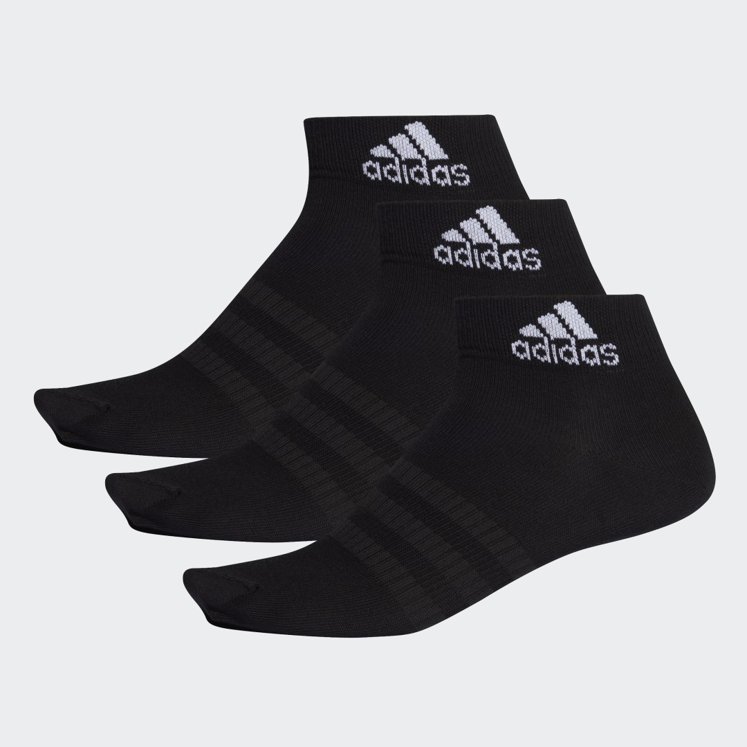 Nogavice adidas Performance Ankle Sock 3 pairs Črna | DZ9436, 0