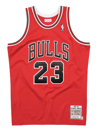 Dres Mitchell & Ness NBA Michael Jordan Chicago Bulls - 1997-98 Authentic Jersey Rdeča | AJY4CP19016-CBUUNRD97MJO