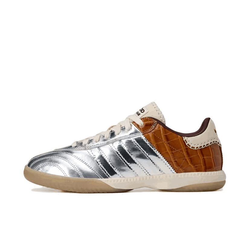 Superge in čevlji adidas Originals Wales Bonner x Samba Millennium "Silver Metallic" Kovinski | IH5777