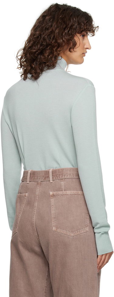 Pleteni pulover LEMAIRE Lemaire Seamless Turtleneck Sweater Zelena | TO1280 LK1032, 2