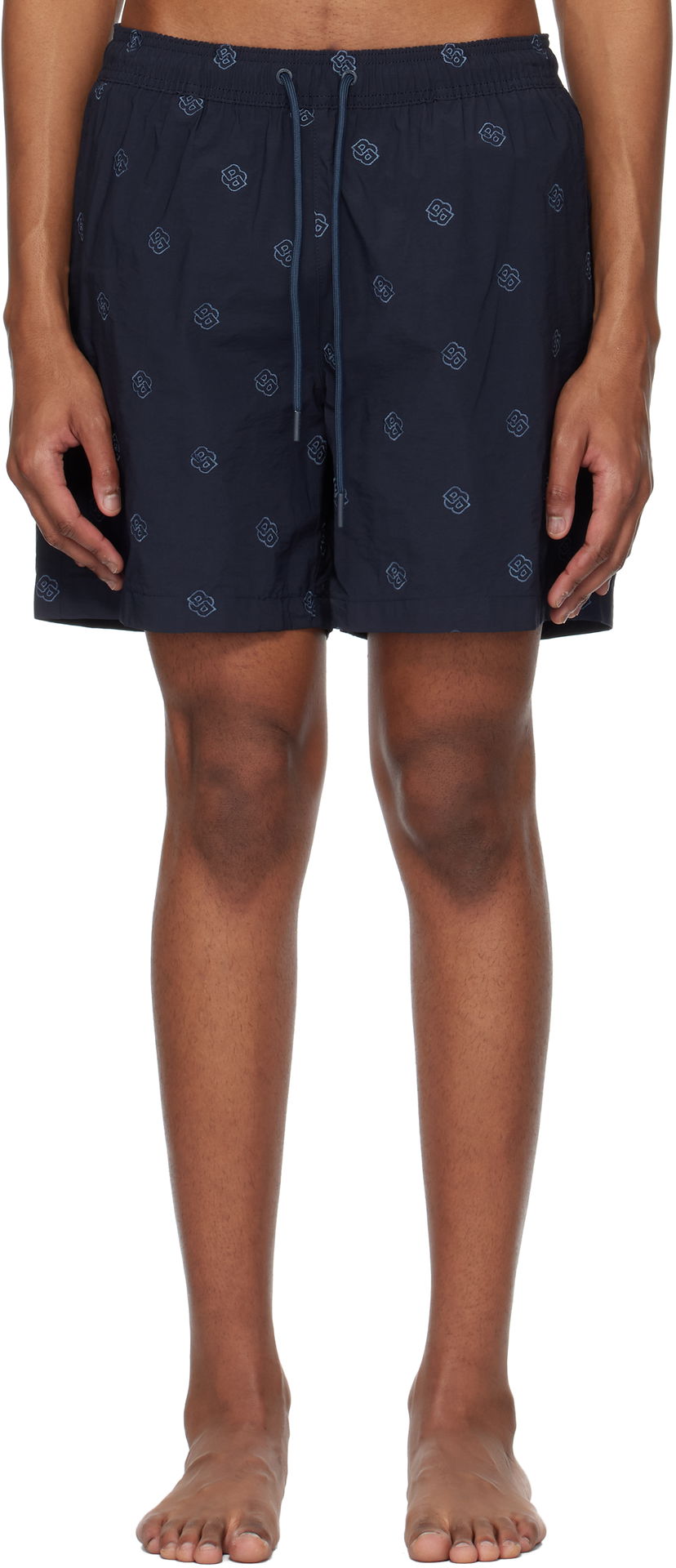 Kopalke BOSS BOSS Quick-Dry Swim Shorts Mornarica | 50535785