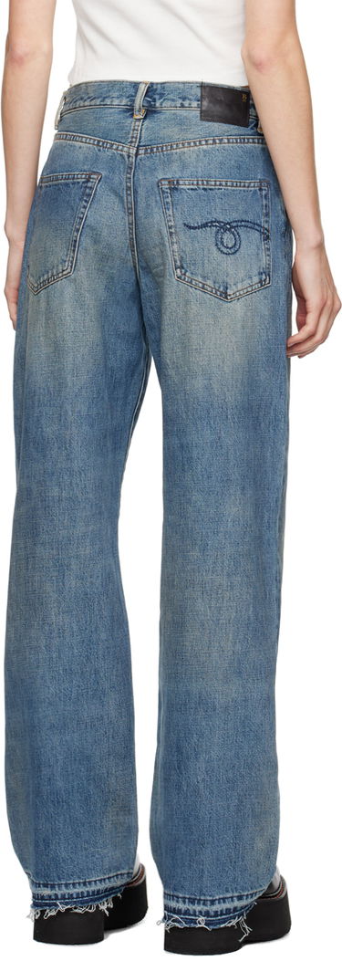 Kavbojke R13 R13 D'Arcy Loose Jeans Modra | R13WD038-D213C, 2