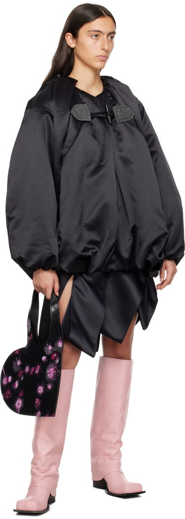 Parka We11done Puff Sleeve Jacket Črna | WD-JP3-23-020-U-BK, 3