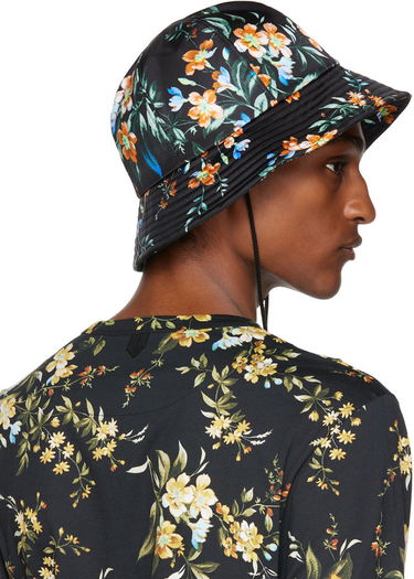 Klobuk Erdem Floral Print Bucket Hat Črna | MF22_1497MF22_1497, 2