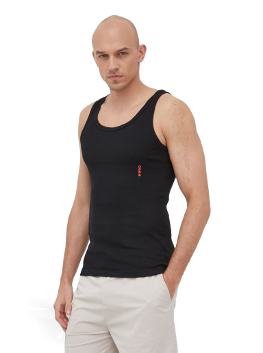 Majica brez rokavov BOSS Tank top Črna | 50469778