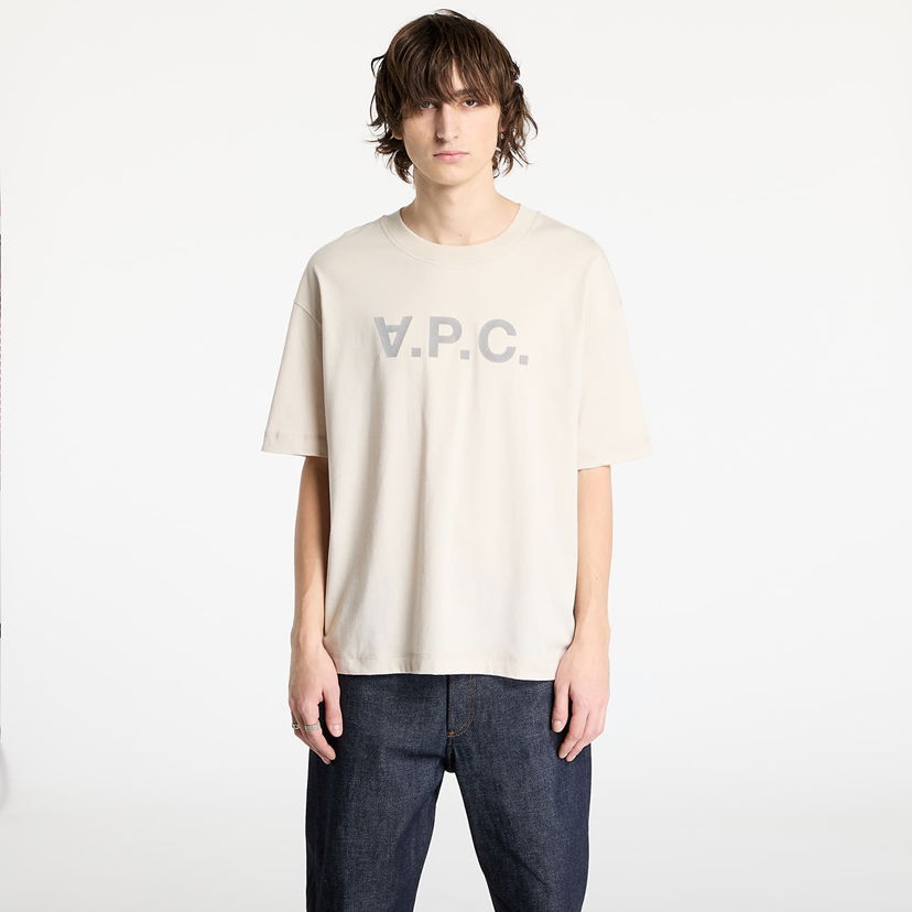 Majica A.P.C. Oversize Grand T-Shirt Bež | COHBO-M26385 AAE