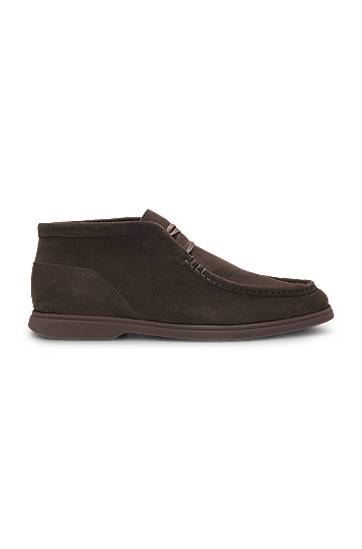 Oblačila in dodatki BOSS Suede Desert Boots with Stitching Rjava | 50548119, 1