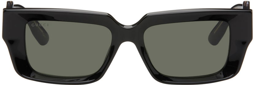 Sončna očala Gucci Gucci Black Rectangular Sunglasses Črna | GG1529S-001