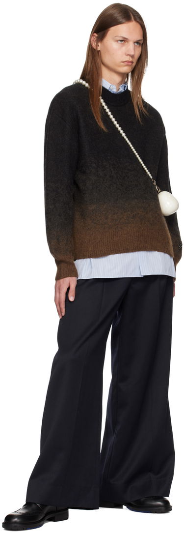 Pleteni pulover Simone Rocha Simone Rocha Relaxed Gradient Sweater Rjava | MIMK4MB 0657, 3