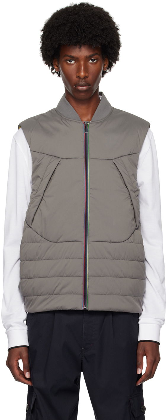 Telovnik Paul Smith PS Paul Smith Paneled Vest Siva | M2R-036Z-N21409-75