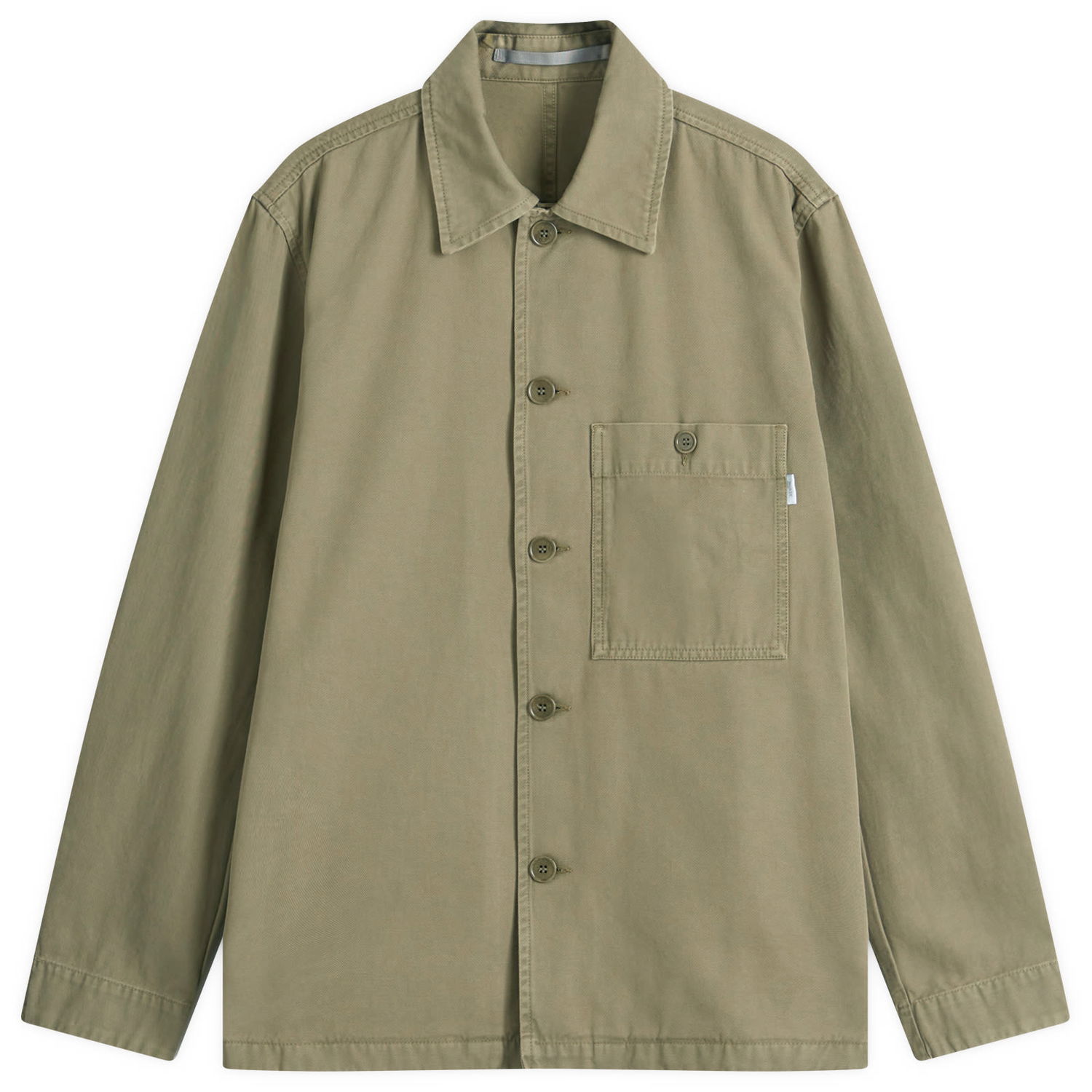 Srajce NORSE PROJECTS Norse Projects Standard Twill Overshirt Zelena | N50-0260-8076, 1