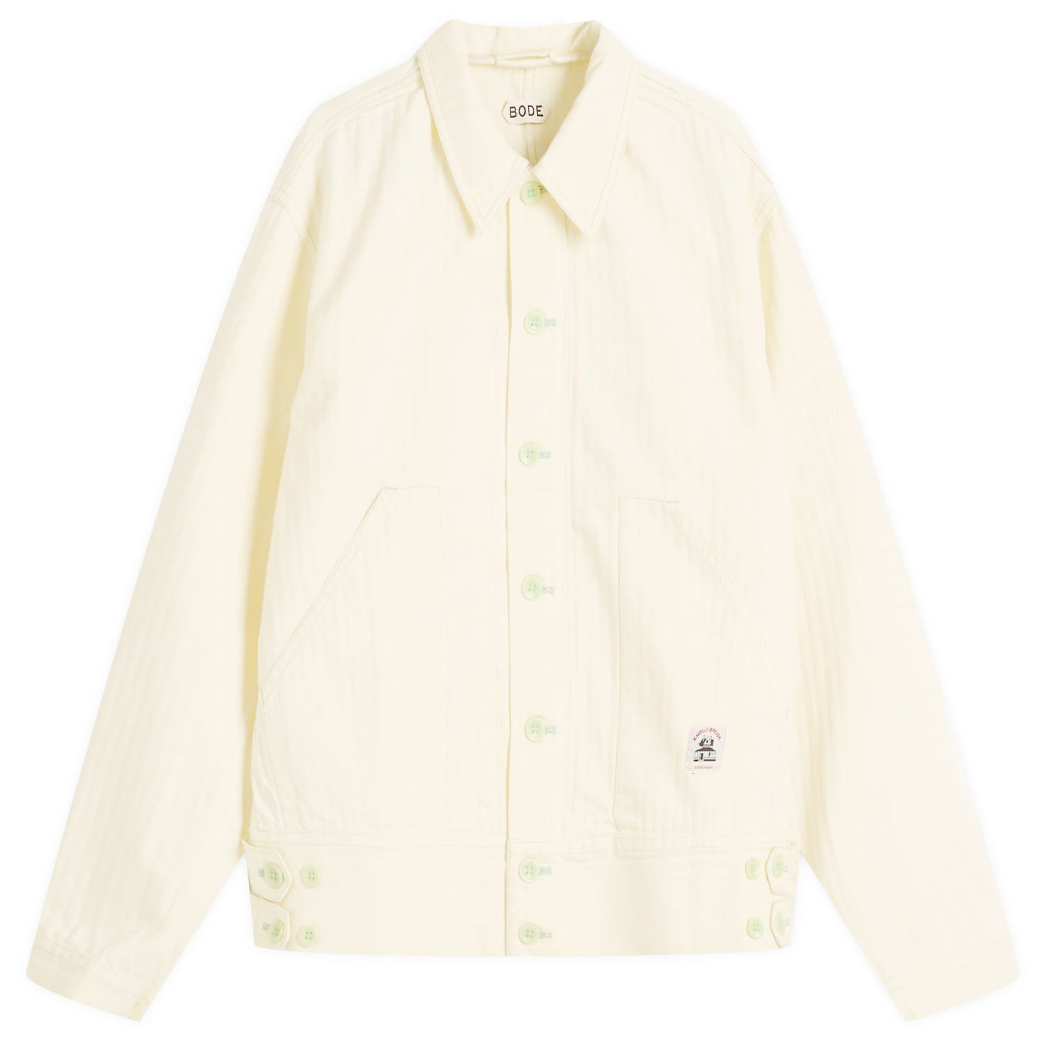 Jakna Bode Greenskeeper Knolly Brook Jacket, Size Medium Bela | MRS25JA006-IVR, 1