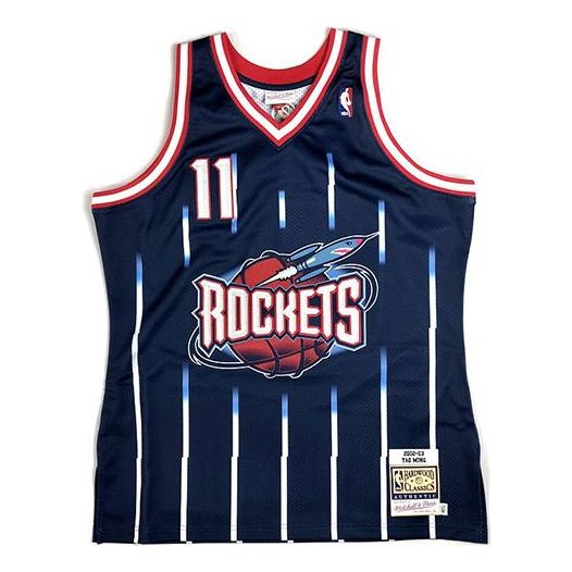 Dres Mitchell & Ness Mitchell & Ness Houston Rockets Authentic Jersey Modra | AJY4GS18087-HRONAVY02YMI
