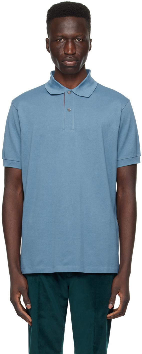 Polo majica Paul Smith Paul Smith Polo Modra | M1R-698PP-L00086-44B