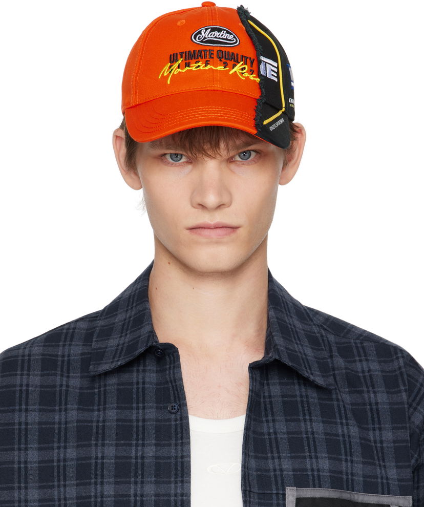 Kapa Martine Rose Martine Rose Collage Baseball Cap Oranžna | 1217WP13200