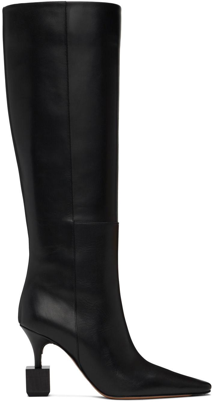 Oblačila Jacquemus Jacquemus La Casa Bisou Tall Boots Črna | 24H243FO150-4323