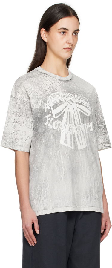 Majica Acne Studios Plaster Print T-Shirt Modra | CL0298-, 1