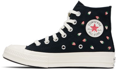 Superge in čevlji Converse Chuck 70 Embroidered Strawberries Črna | A14944C, 1