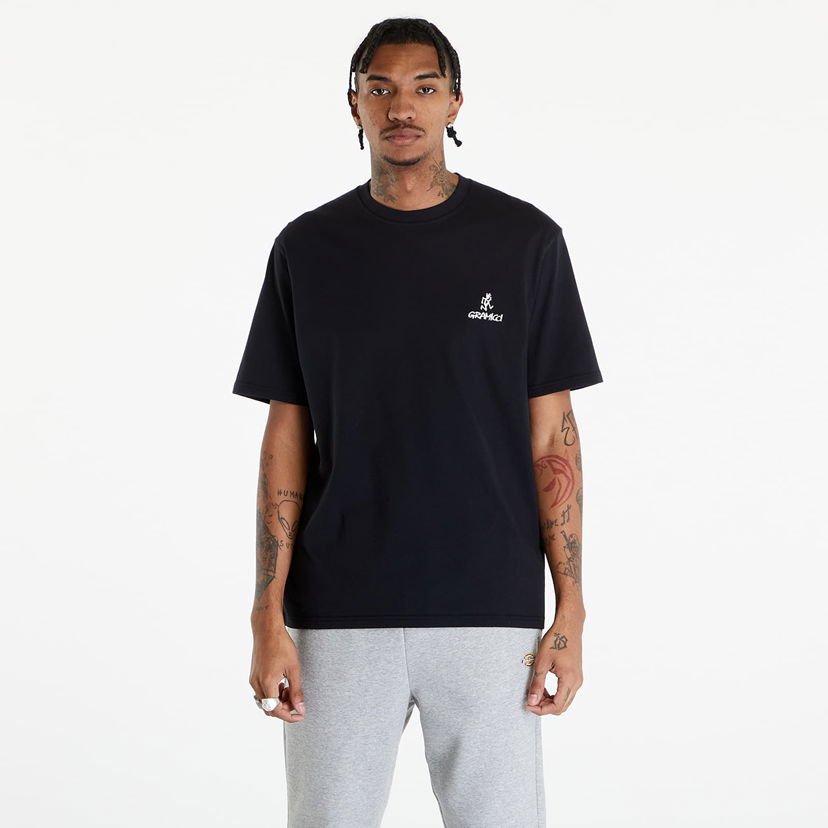 Majica GRAMICCI One Point Logo Tee UNISEX Black Črna | G4SU-T096 BLACK