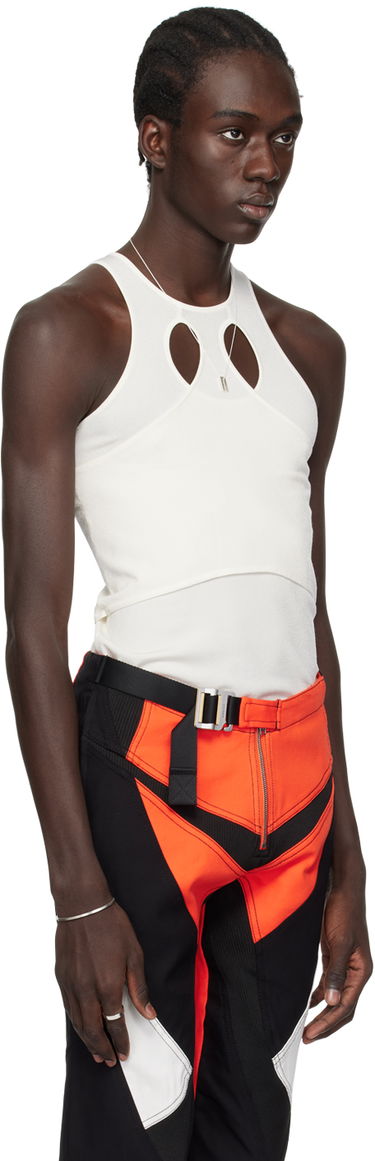 Majica brez rokavov Dion Lee Mobius Loop Tank Top Bela | C7243PS24, 1
