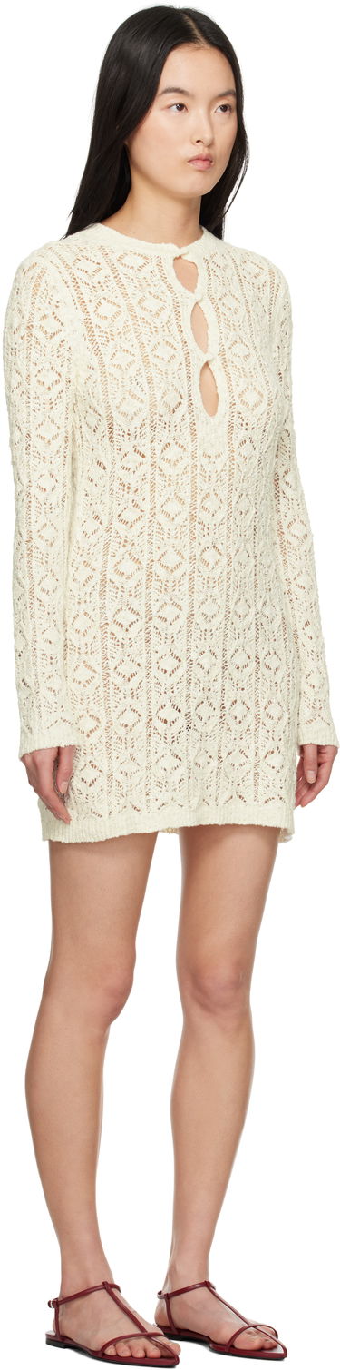Obleke Loulou de Saison Loulou de Saison Evan Knit Minidress Bela | EVAN, 1