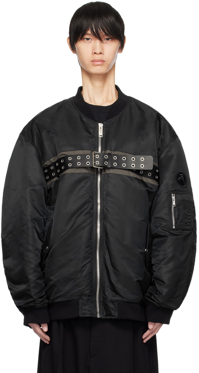 Jakna Ambush Belted Bomber Jacket Črna | BMEH011F23FAB0011000, 0