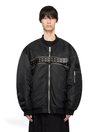 Jakna Ambush Belted Bomber Jacket Črna | BMEH011F23FAB0011000
