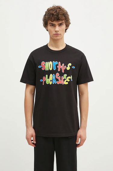Majica Pleasures T-Shirt With Print Črna | P24F021, 0