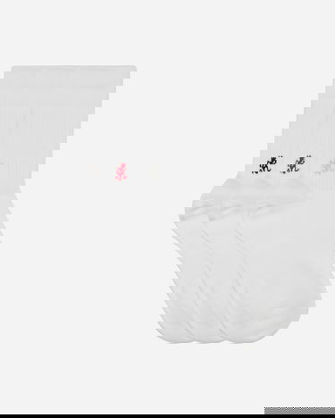 Nogavice GRAMICCI Basic Crew Socks Bela | SX-M04 A, 4