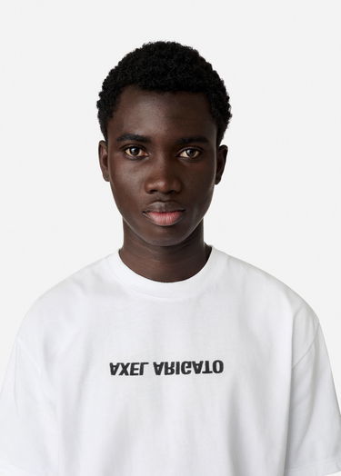 Majica AXEL ARIGATO Distort Graphic Print T-Shirt Bela | A3118001, 6